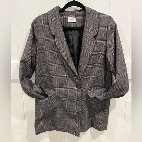 Women’s Plaid Blazer - Picture 1 of 7